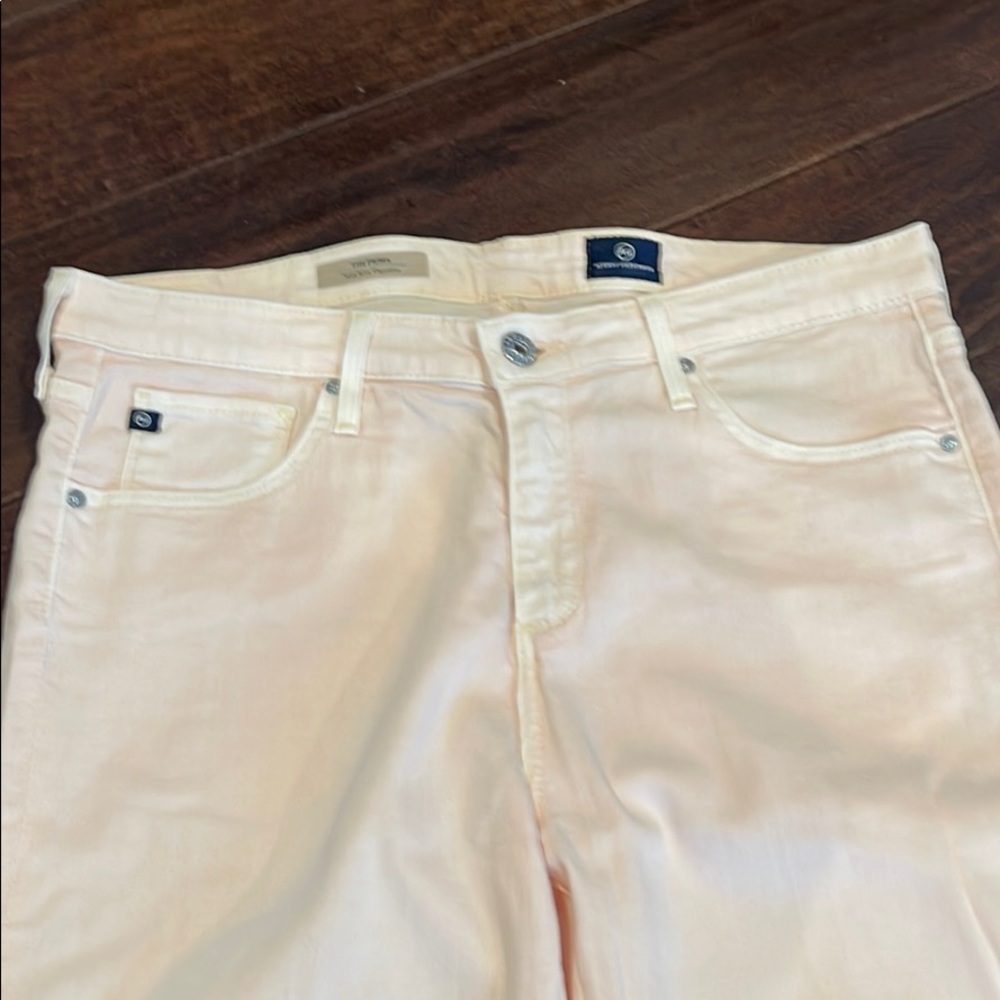 AG Prima Cigarette mid rise pale pink 31R